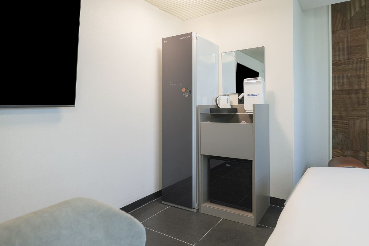 Suite twin styler and minibar